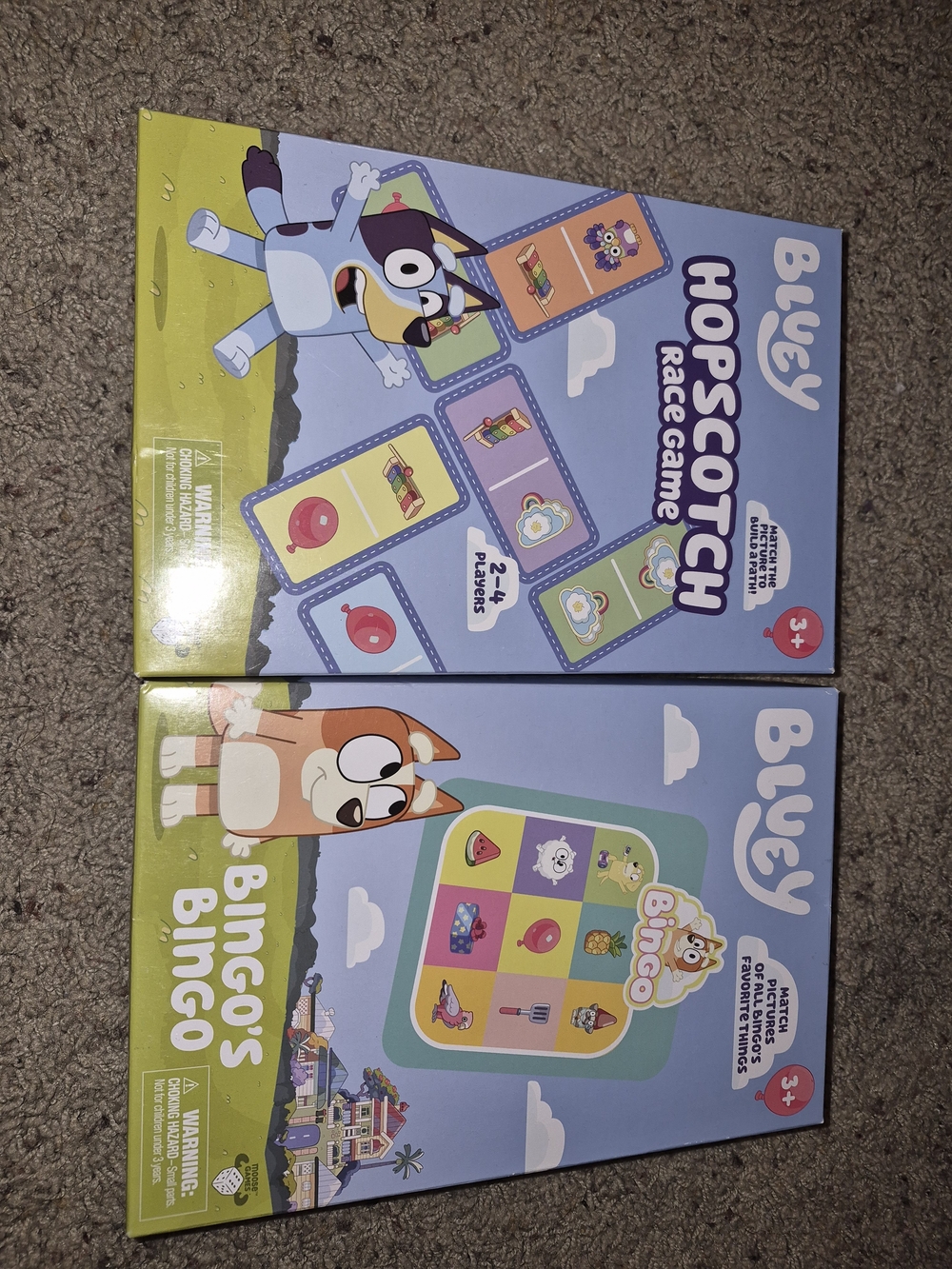 Bluey Board Games